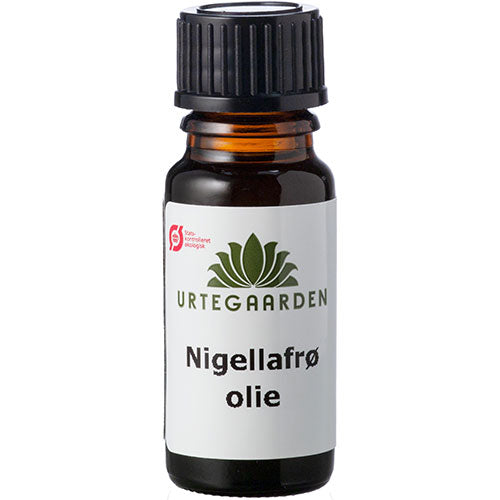 Urtegaarden Nigellafrøolie Økologisk | 10 ml fra Urtegaarden på Mecindo.dk