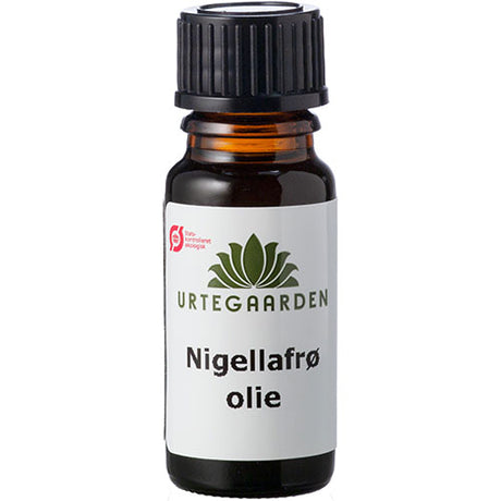 Urtegaarden Nigellafrøolie Økologisk | 10 ml fra Urtegaarden på Mecindo.dk