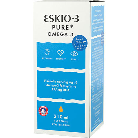 Eskio3 Pure Fiskeolie | 210 ml fra Eskio3 på Mecindo.dk