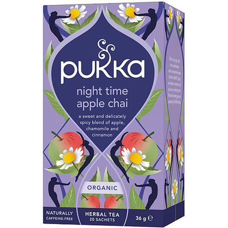 Pukka Night time Apple Chai Te Økologisk | 20 breve fra Pukka på Mecindo.dk