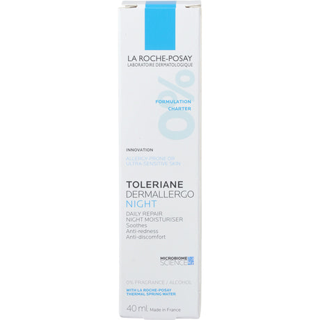 La Roche Posay Toleriane Dermallergo Overnight Creme | 40 ml fra La Roche Posay på Mecindo.dk