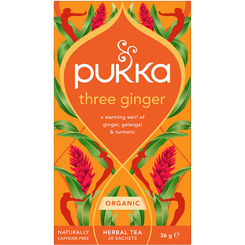 Pukka Three Ginger Te | 20 br