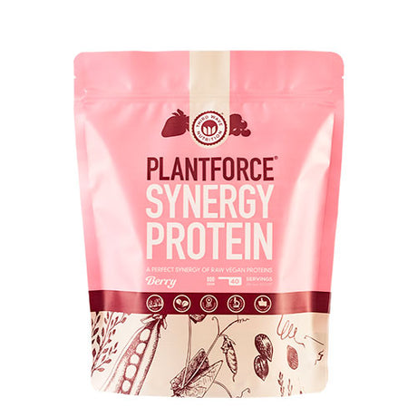 Plantforce Synergy Protein Baer | 800 gr fra Plantforce på Mecindo.dk