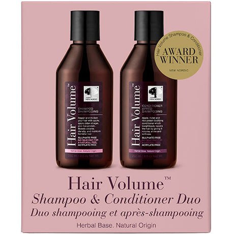 New Nordic Hair Volume Shampoo & Conditioner Sampak | 500 ml
