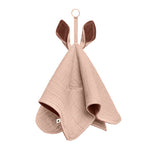 BIBS Cuddle Cloth Kangaroo Blush/Woodchuck
