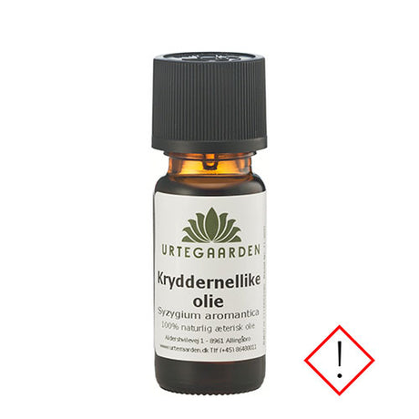 Urtegaarden Kryddernellikeolie | 10 ml fra Urtegaarden på Mecindo.dk