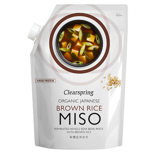 Clearspring Miso Brown Rice Økologisk | 300 gr fra Clearspring på Mecindo.dk