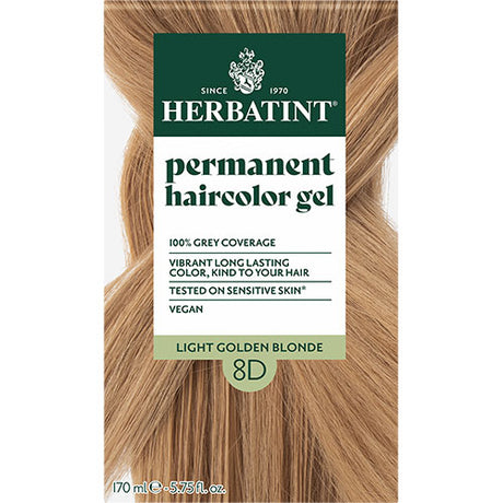 Herbatint Hårfarve | 8D Light Golden Blonde fra Herbatint på Mecindo.dk