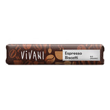 Vivani Espresso Biscotti Bar Økologisk | 40 gr fra Vivani på Mecindo.dk