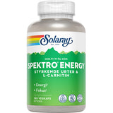 Solaray Spektro Energy | 180 kapsler fra Solaray på Mecindo.dk