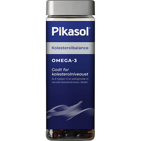 Pikasol Kolesterolbalance Omega-3 | 160 kapsler fra Pikasol på Mecindo.dk