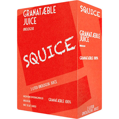 Squice Granatæble Juice Økologisk | 3 ltr