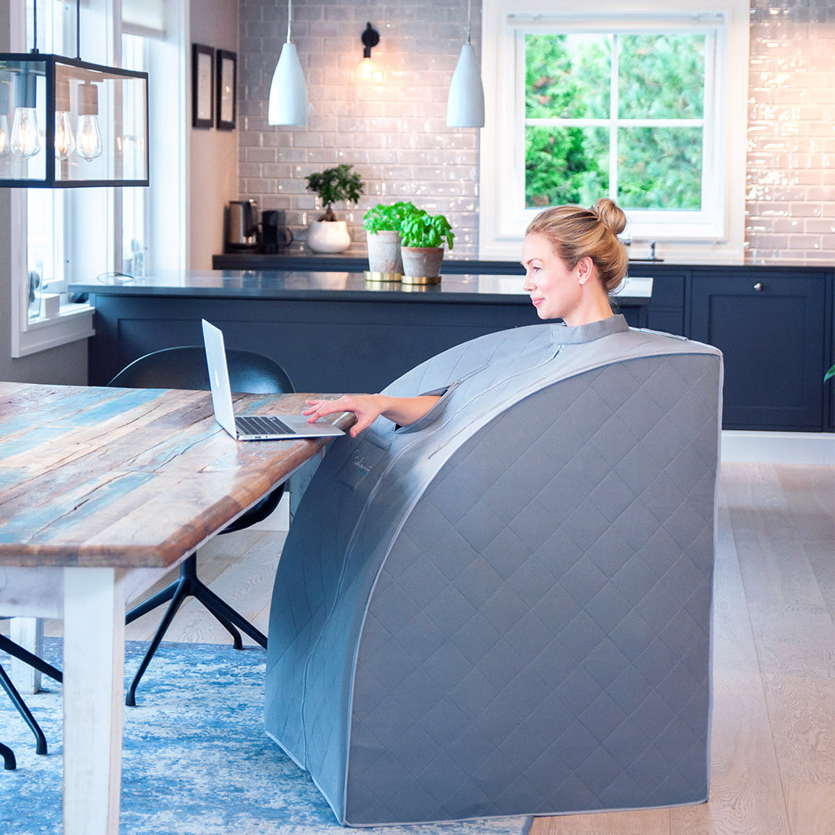 Radiant Health Infrarød Sauna Basic Bamboo fra Radiant Health på Mecindo.dk