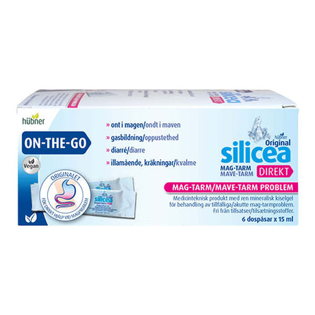 Silicea Mave-tarm On The Go 6 Dos.poser | 90 ml fra Silicea på Mecindo.dk