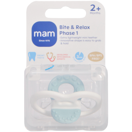 MAM Bite & Relax Phase 1 - Mini Bidering 2mån+
