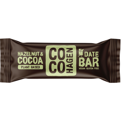 COCOHAGEN Bar Med Hasselnød Og Kakao Ø | 40 gr