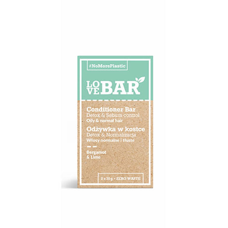 Love Bar Conditioner Bar T. Fedtet & Normalt Hår | 60 gr fra Love Bar på Mecindo.dk