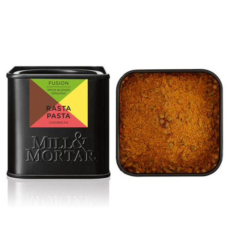 Mill & Mortar Rasta Pasta Krydderiblanding Økologisk | 55 gr fra Mill & Mortar på Mecindo.dk