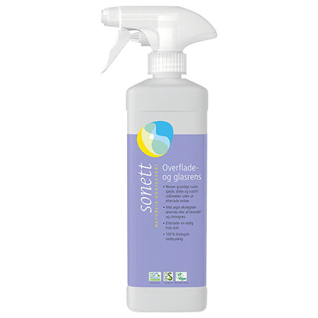 Sonett Glas & Overfladerens | 500 ml fra Sonett på Mecindo.dk