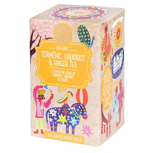 Ministry Of Tea Gurkemeje, Lakrids & Ingefær te Økologisk | 20 br fra Ministry Of Tea på Mecindo.dk