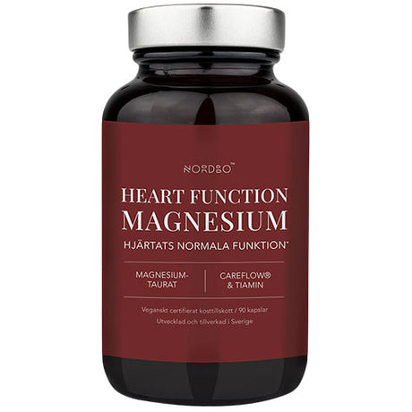 NORDBO Heart Function Magnesium | 90 kapsler fra NORDBO på Mecindo.dk