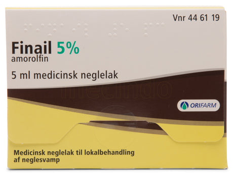 Orifarm Finail Neglelak | 5 ml fra Orifarm på Mecindo.dk