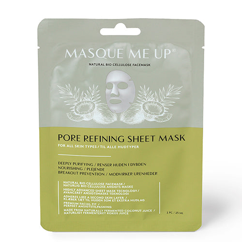 Masque me up Porerefining Sheet Mask | 25 ml fra Masque me up på Mecindo.dk