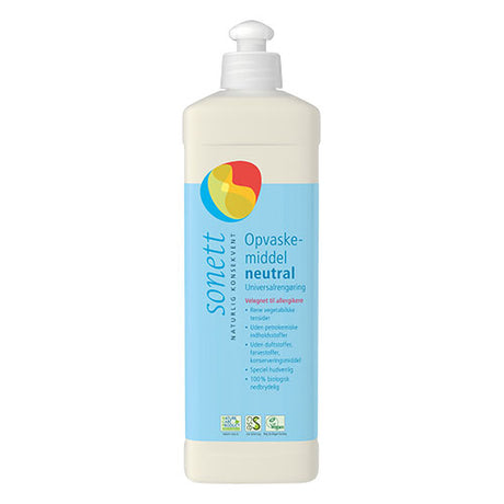 Sonett Opvaskemiddel, Universal | 500 ml fra Sonett på Mecindo.dk