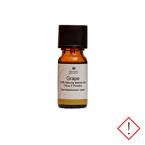 Fischer Pure Nature Grapeolie AEterisk | 10 ml fra Fischer Pure Nature på Mecindo.dk