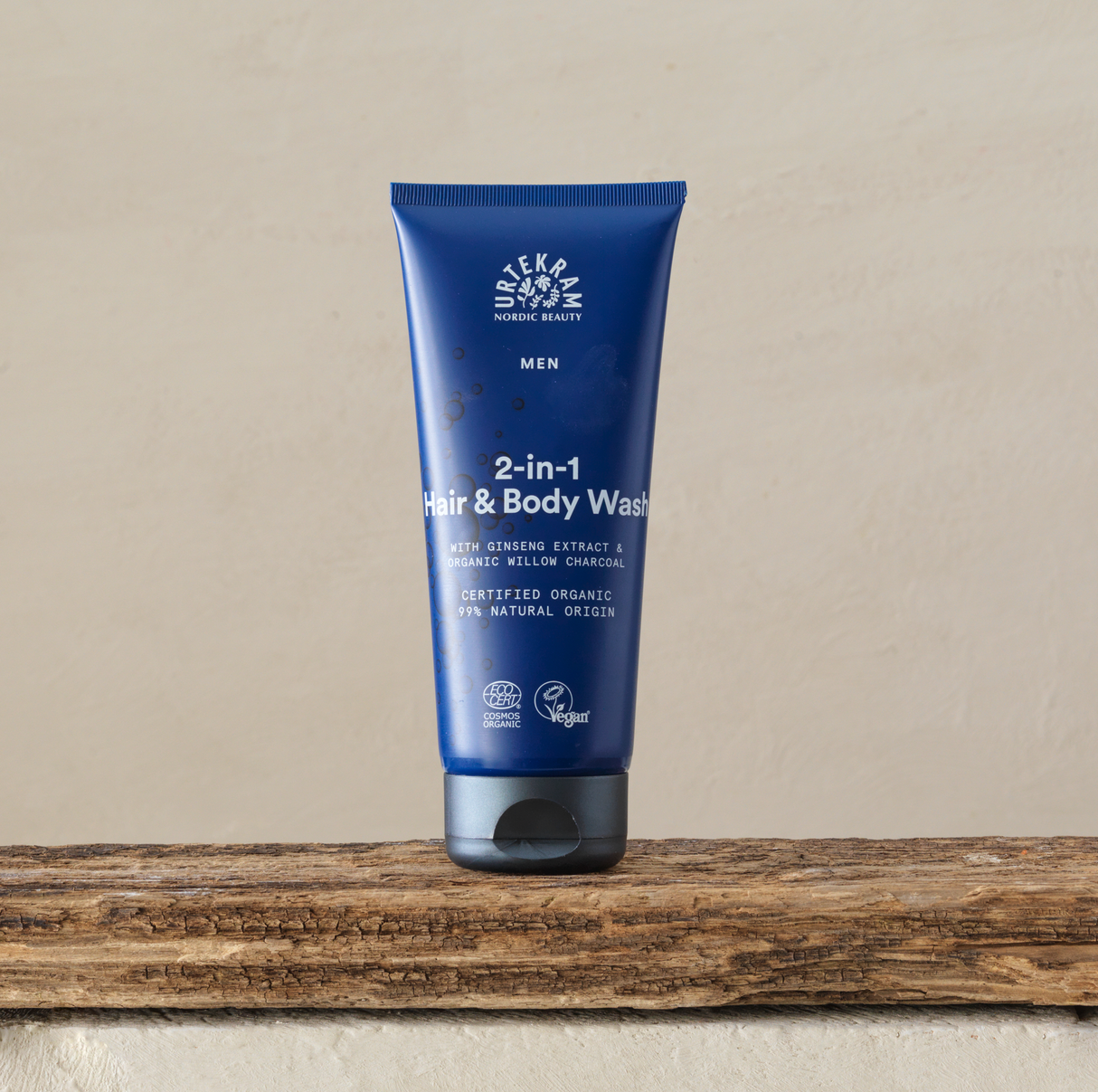 Urtekram Men 2 In1 Hair & Body Wash | 200 ml fra Urtekram på Mecindo.dk
