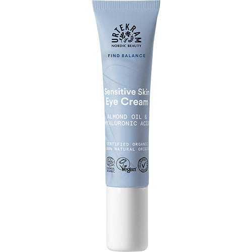 Urtekram Eye Cream With Almond Oil Hyaluronic Acid | 15 ml fra Urtekram på Mecindo.dk