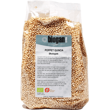 Biogan Quinoa Poppet Økologisk | 150 g fra Biogan på Mecindo.dk