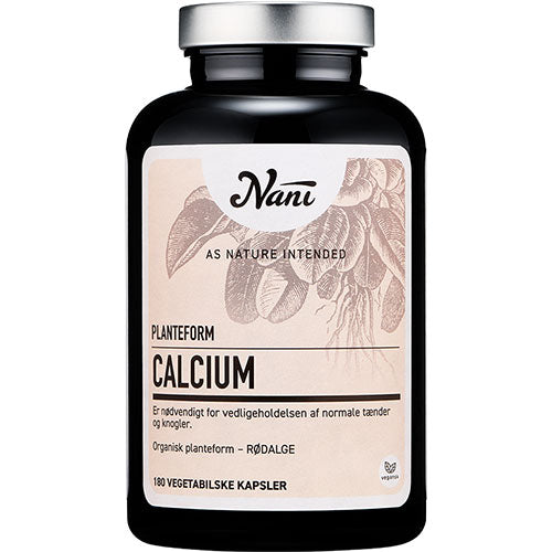 Nani Calcium | 180 kapsler fra Nani på Mecindo.dk