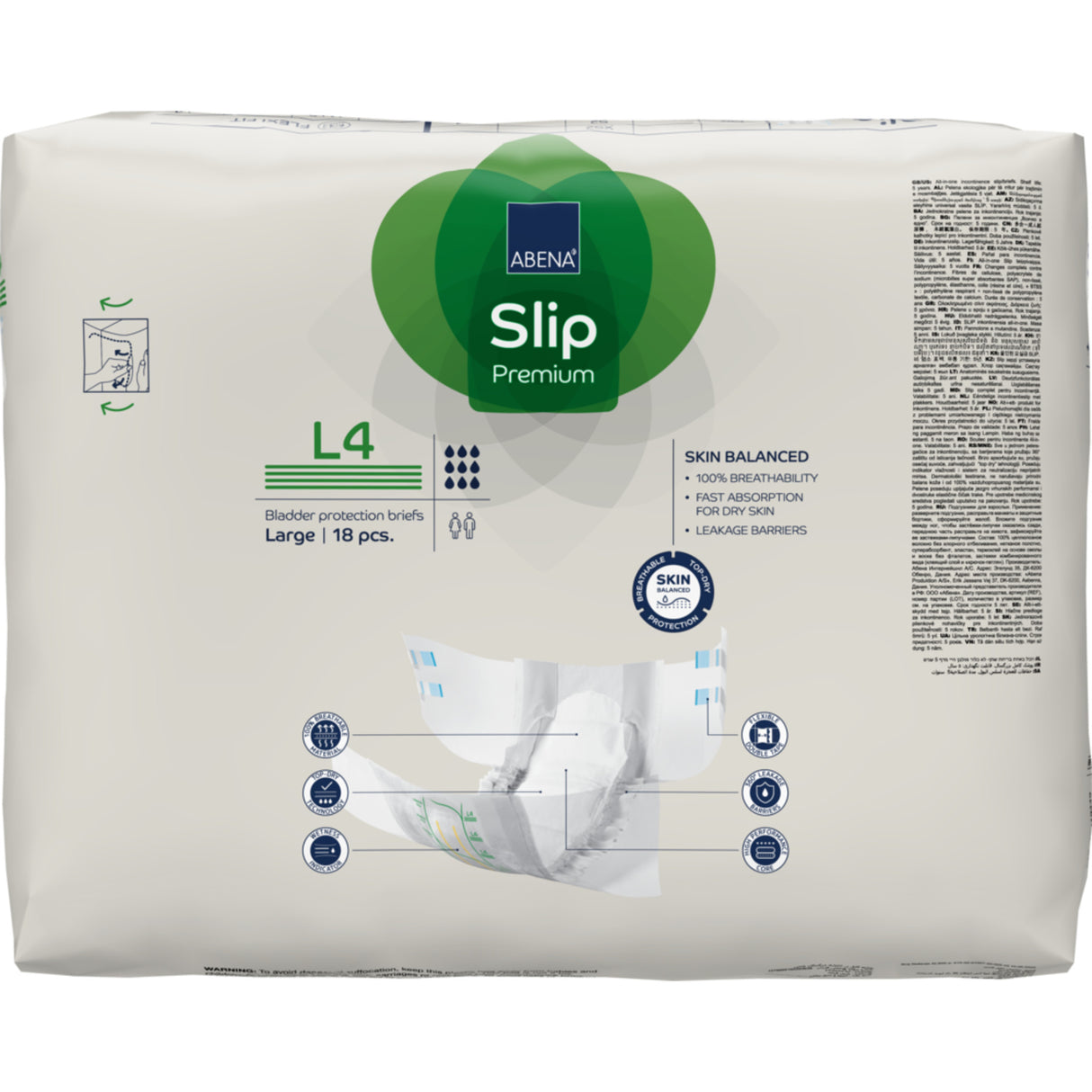 Abena Slip L4 | 18 stk fra Abena på Mecindo.dk