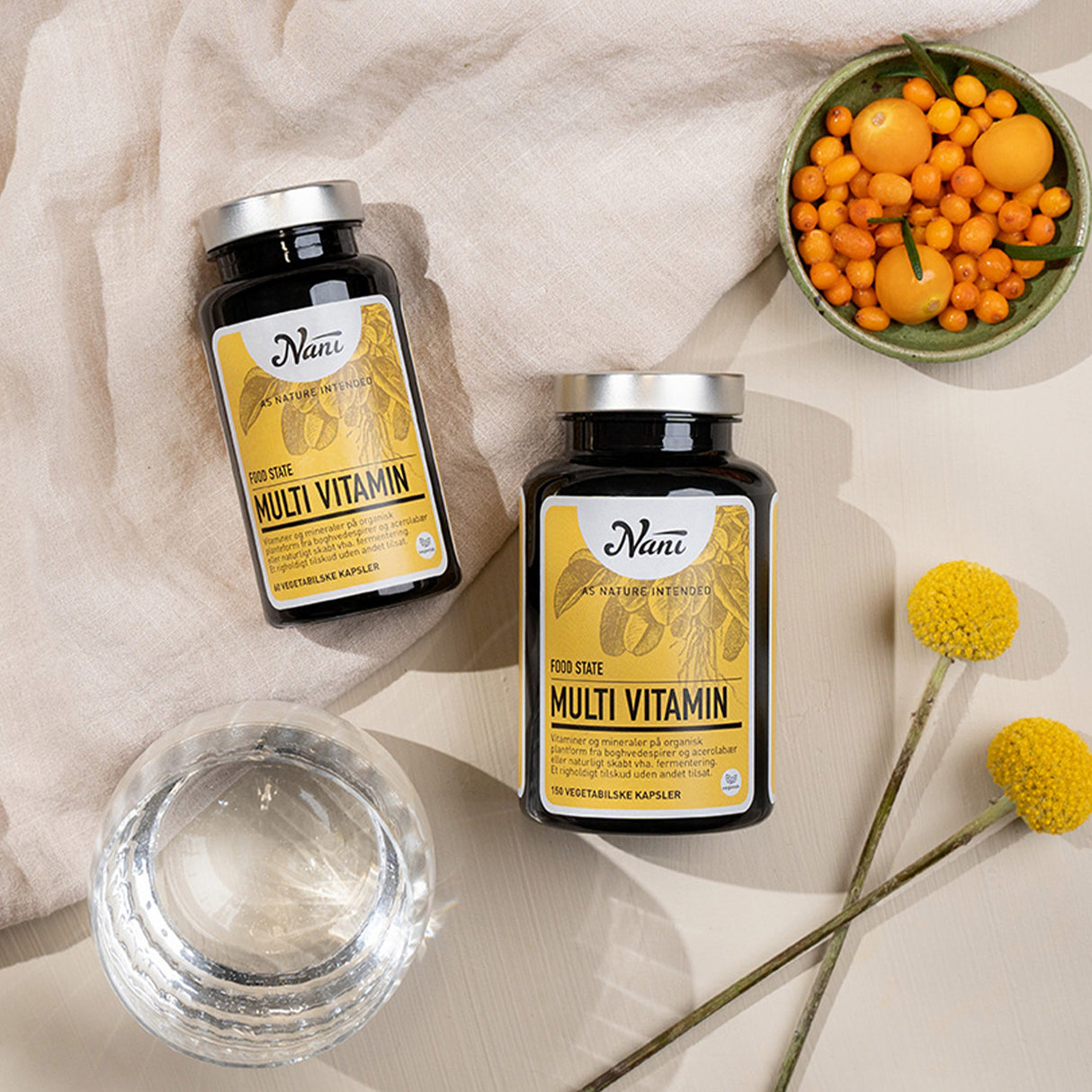 Nani Multivitamin Food State | 60 kapsler fra Nani på Mecindo.dk
