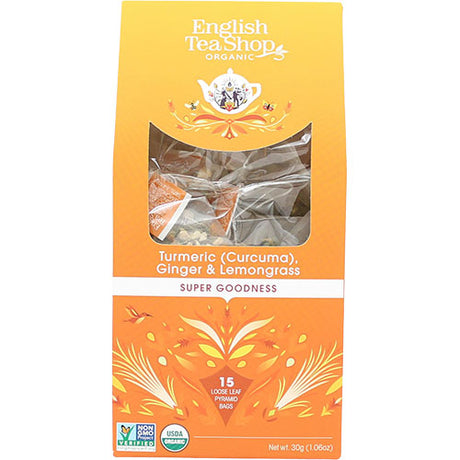 English Tea Shop Turmeric Ginger & Lemongras Økologisk | 15 br fra English Tea Shop på Mecindo.dk