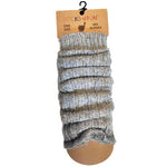 Benvarmere med Alpaka Uld - Grå