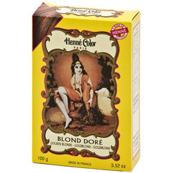 Henna Hårfarve Pulver (100 gr) | Gyldenblond fra Henna på Mecindo.dk
