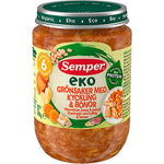 Semper EKO Eko Grøntsager Med Kylling & Bønner Økologisk | 190 gr