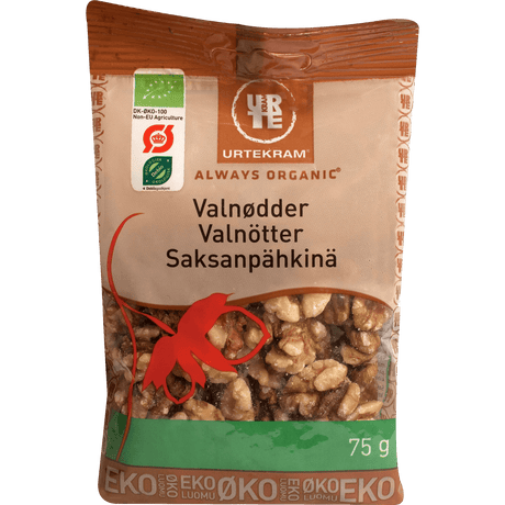 Urtekram Valnøddekerner Økologisk | 75 g