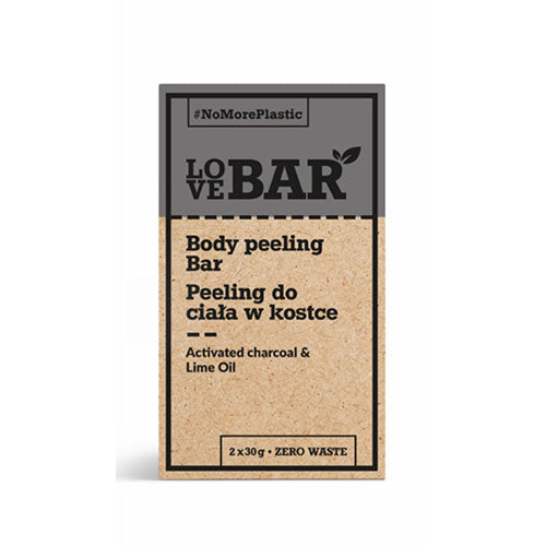 Love Bar Body Peeling Bar M. Kul & Lime Olie | 60 gr fra Love Bar på Mecindo.dk