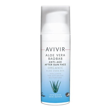 Avivir Aloe Vera Baobab Anti-age After Sun Face | 50 ml fra Avivir på Mecindo.dk
