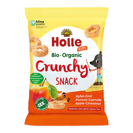 Holle Crunchy Snack Med Æble Og Kanel Økologisk | 25 gr fra Holle på Mecindo.dk