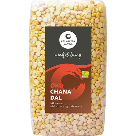 Cosmoveda Kikærter Økologisk Halveret Og Afskallet | 500 gr