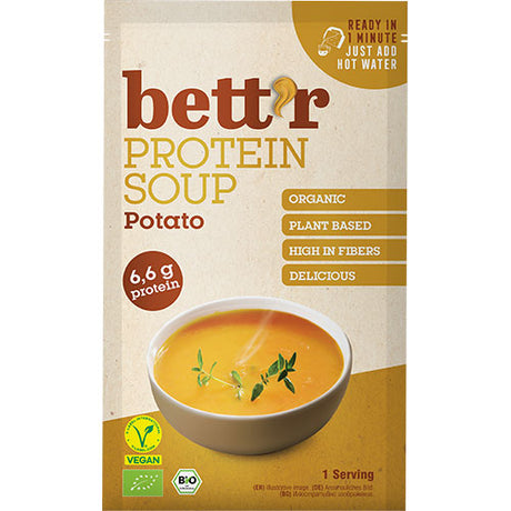 bett’r Protein Soup Potato Økologisk | 30 gr fra bett’r på Mecindo.dk