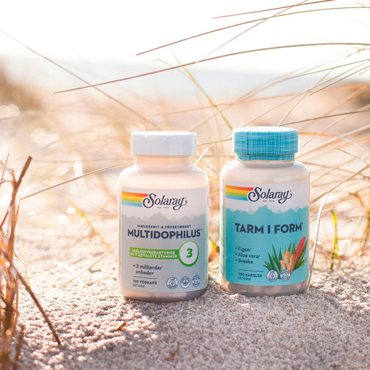 Solaray Naturlig Tarm I Form | 100 kapsler
