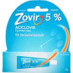 Zovir Creme Til Forkølelsessår | 2 gr