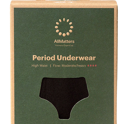AllMatters High Waist Underwear Moderate/heavy | Str. XS fra AllMatters på Mecindo.dk