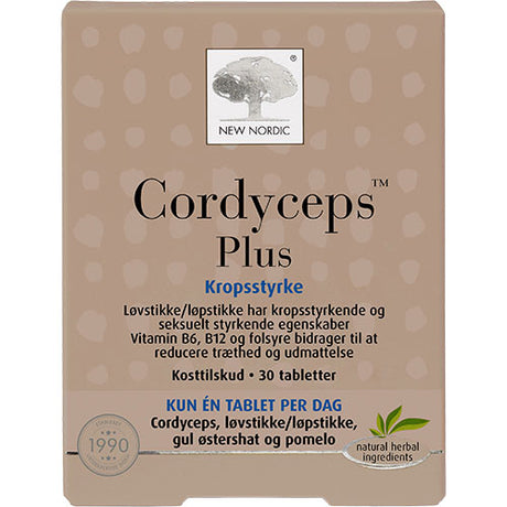New Nordic Cordyceps Plus | 30 Tabl. fra New Nordic på Mecindo.dk