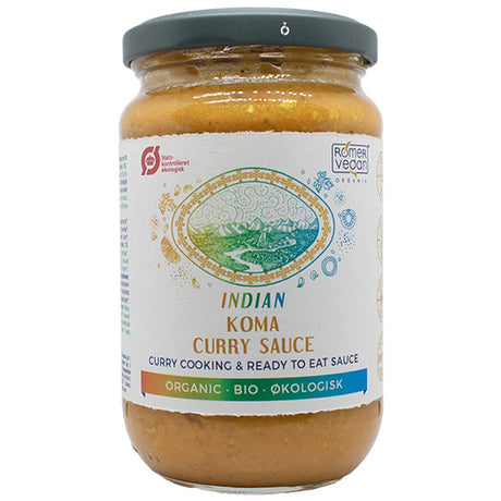 Rømer Indian Koma Curry Sauce Økologisk | 350 gr fra Rømer på Mecindo.dk
